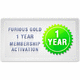 Furious Gold 1 year membership activation