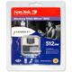 SanDisk M2 card; Memory Stick Micro; 512 Mb